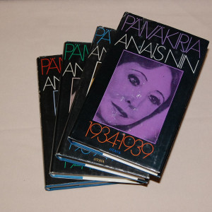 Anais Nin Päiväkirjat 1934-1955 (neljä kirjaa)